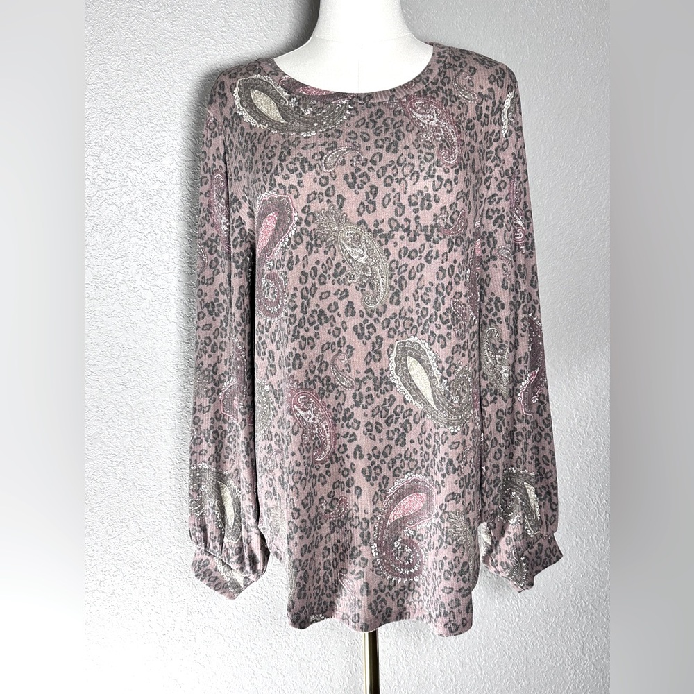 NEW Bombom Sweater in Paisley and Animal Print